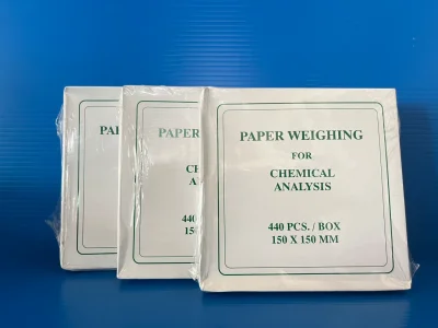 Weighing paper, 150x150 mm., 440/Box, "Local"