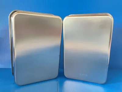 Tray SUS 304, 4L with memo 298x203x83mm, "AS-One"