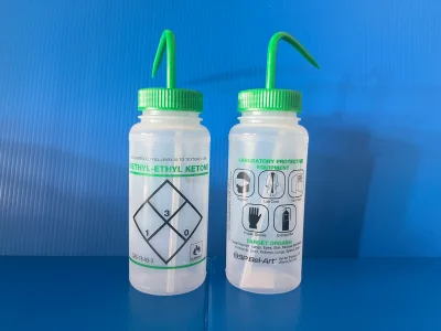 Wash bottle,Methyl Ethyl Ketone,500ml "Fisher scientific"