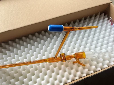 Auto Burette ,A , amber glass, 10 ml.,"EM"