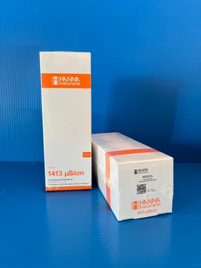 Standard conductivity 1413 us/cm, 500 ml., "Hanna"