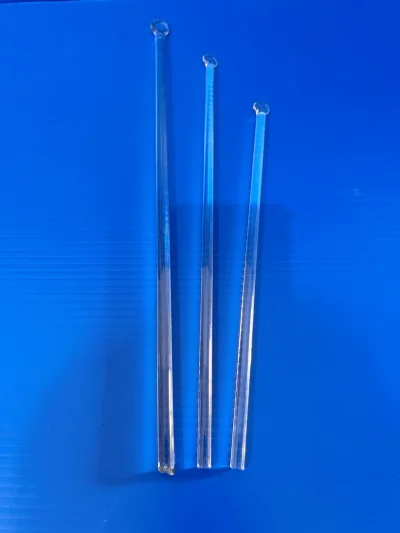 Stirring Rod, glass, "Local" (แท่งแก้วคนสาร)