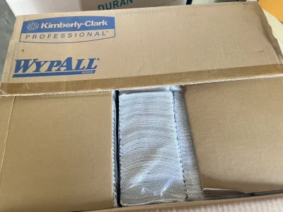 Wypall L-30, Pop-up wipers, White,"Kimberly-Clark"