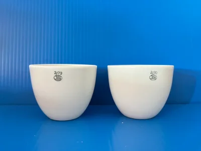 Crucible Porcelain Medium 120 ml D70xH56mm."JIPO"