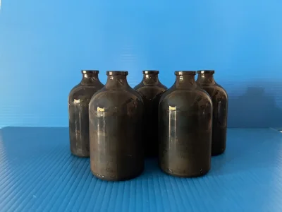 Vial 100 ml, Amber ,Crimp neck,(126EA/Pack),(ขวดวัคซีน)