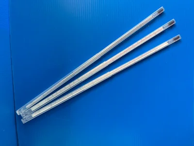 Thermometer 0 to 50C : 0.1C Red White Back, "Precision"