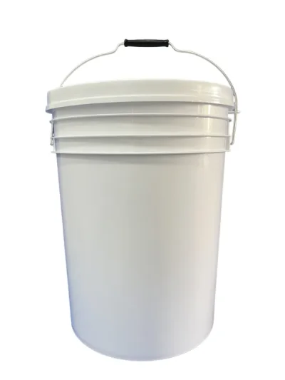 ถังสีพลาสติก 20L พร้อมฝาปิดแบบเรียบ