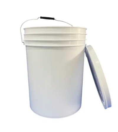 ถังสีพลาสติก 20L พร้อมฝาปิดแบบเรียบ