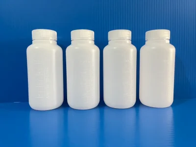 Bottle Plastic, HDPE, Wide Mouth, 250 ml., "LP"