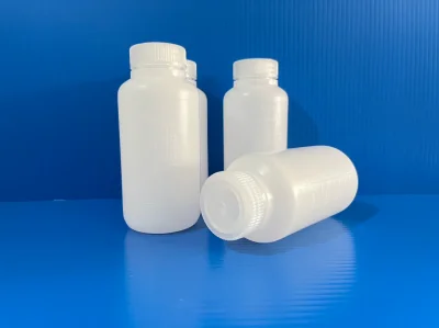 Bottle Plastic, HDPE, Wide Mouth, 250 ml., "LP"