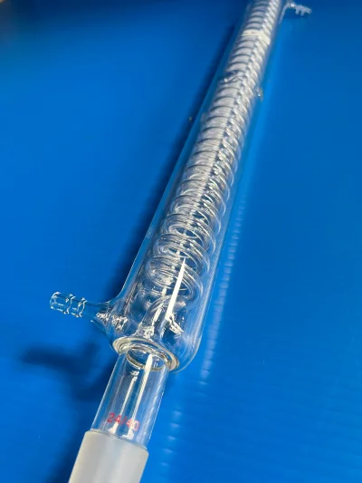 Condenser, Coil L60 cm, J.24/40, (made to order)