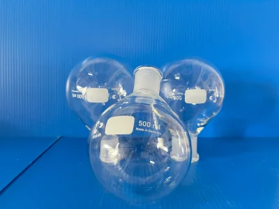 Evaporating flask 500 ml  (เครื่องแก้วสั่งทำตามแบบ)