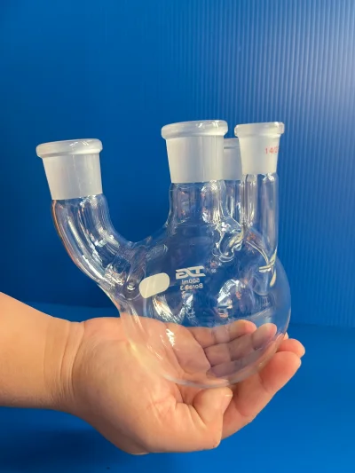 Round bottom flask 4 neck (made to order)