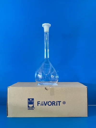 Volumetric flask ,PE stopper ,A,1000 ml.,"Favorit"