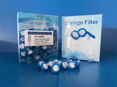 Syring filter Nylon,0.45um,Dia13mm,100/pk"National"