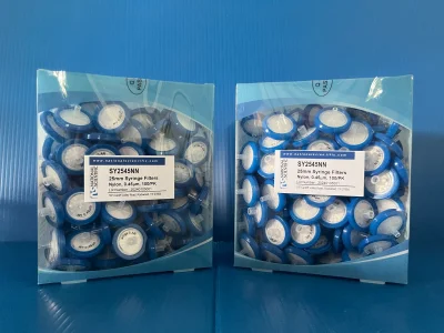 Syring filter Nylon 0.45um,Dia25mm(100/pk),"National"