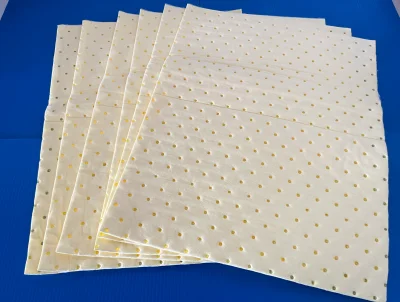 แผ่นดูดซับสารเคมี 40x50 ซม.,หนา 4 มม. "Synos"