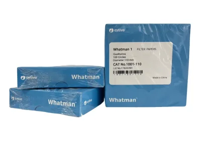 filter paper NO.1 (กระดาษกรองเบอร์ 1), "Whatman"