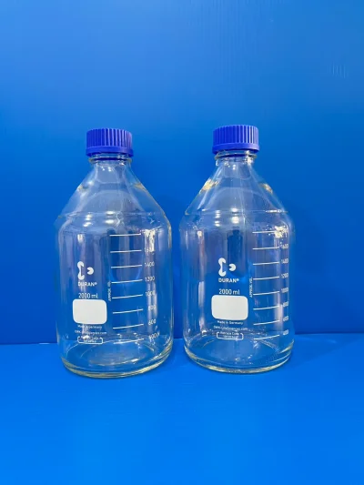 Laboratory Bottle, size 2 L, screw cap "Duran"