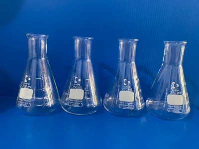 Erlenmeyer flask, size 250 ml., "Duran"