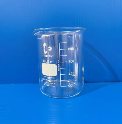 Beaker glass, size 1,000 ml., "Duran"