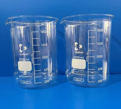 Beaker glass, size 2,000 ml., "Duran"