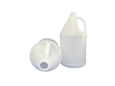 Gallon plastic 3.8L., ทรงกลม ขาวโปร่งแสง "Local" #132