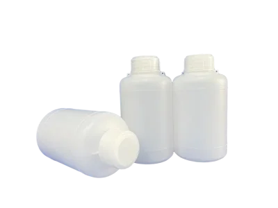 Bottle plastic, PE narrow mouth, 1 L, "Local"
