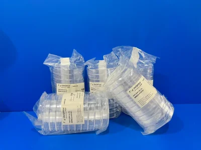 Petri dish Plastic Sterile 90x15mm, 500/Box, "VWR"
