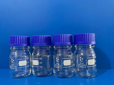 Laboratory Bottle, size 100 ml, screw cap "Duran"