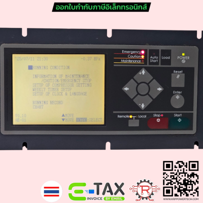 Panel controller P-EB12-1006 XCP-903K for Kobelco Screw Air Compressor ( used )