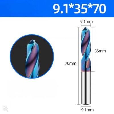 ดอกสว่าน ขนาด 0.6-20 MM.  Coatting มีความแข็งที่สูง ลดการเสียดทานและการสึกหรอสูง