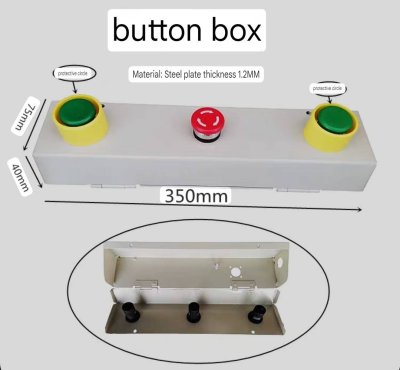 Button Box กล่องรีโมท  KBT3P1E-350-75-40