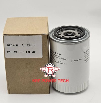 Oil Filter, Air Compressor KOBELCO HM22A , Oil Filter Element P-CE13-515 กรองน้ำมันปั๊มลม