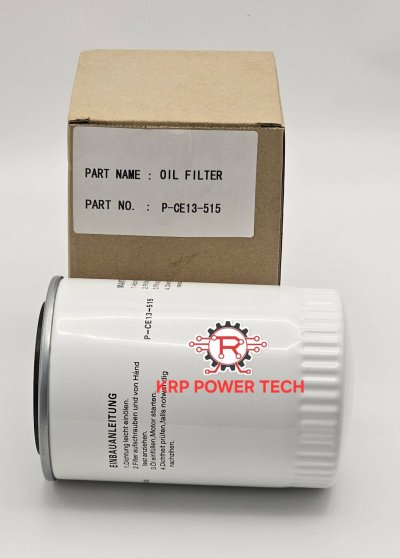 Oil Filter, Air Compressor KOBELCO HM22A , Oil Filter Element P-CE13-515 กรองน้ำมันปั๊มลม