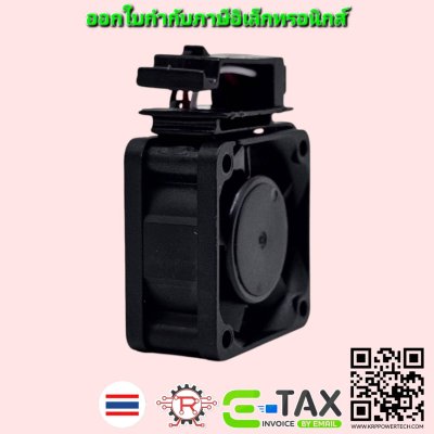 พัดลม SANYO DENKI DC 24V 0.8A   San Ace 40WF  SANYO DENKI MODEL : 9WF0424S604B ขนาด 40x40x20mm