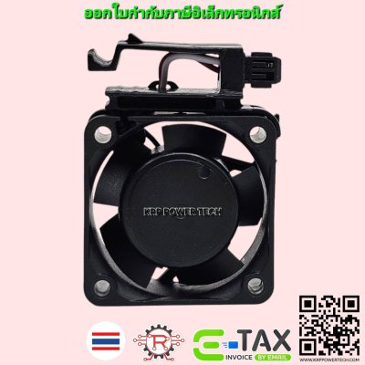 พัดลม SANYO DENKI DC 24V 0.8A   San Ace 40WF  SANYO DENKI MODEL : 9WF0424S604B ขนาด 40x40x20mm