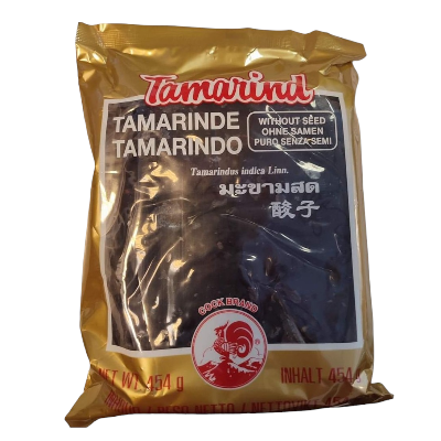 TAMARIND WITHOUT SEEDS 454 GR COCK TAMARIND WITHOUT SEEDS 454 GR COCK