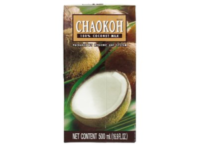 Coconut Milk (UHT) 17% Fat 24 X 500 ML CHAO-KOH