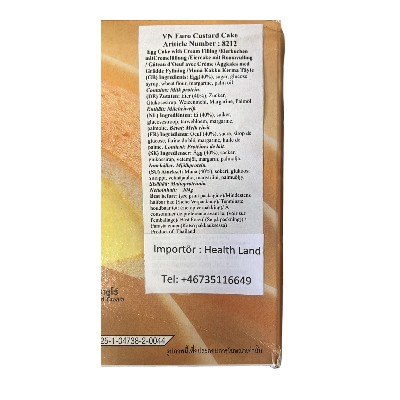 EURO CAKE SWEET CUSTARD CREAM EURO CAKE SWEET CUSTARD CREAM