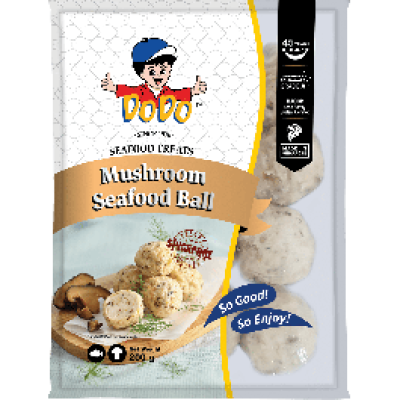 Polpette di funghi e frutti di mare 30 X 200 GR DODO