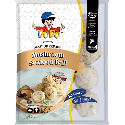 Mushroom Seafood Balls 30 X 200 GR DODO Mushroom Seafood Balls 30 X 200 GR DODO
