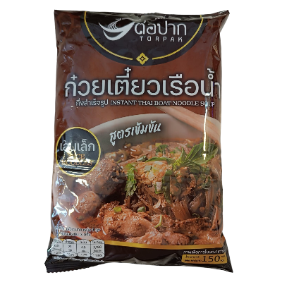 Instant Thai Boat Noodle with soup 150g by Tor Pak