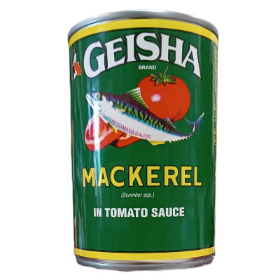 GEISHA MACKEREL TOMATO +CHILI SAUCE 425 G