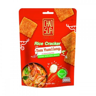 Crackers di riso Tom Yum Kung Floss 12/50G CHAOSUA