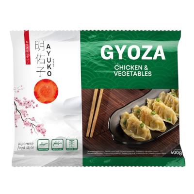 Gyoza Chicken & Vegetables Ayuko  12 X 400 G