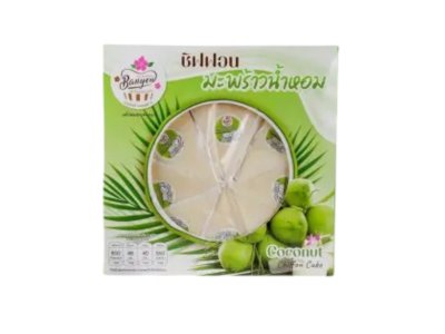 CHIFFON COCONUT CAKE (BANYEN BRAND) 300 GR	ชิฟฟ่อนรสมะพร้าวน้ำหอม ตราบานเย็น 300 GR