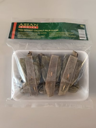 Dessert tailandese con zucchero di palma da cocco ASIAN CHOICE 30 X 150 G