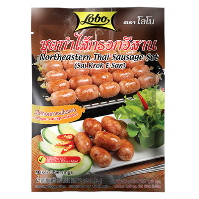 LOBO NORTHEASTERN THAI SAUSAGE SET (SAI KROK E-SAN) 75G