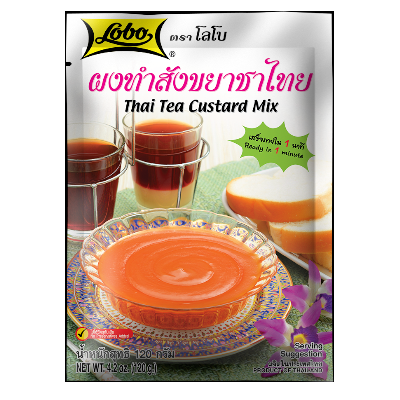 Thai Tea Custard Mix 120g  by LOBO Thai Tea Custard Mix 120g  by LOBO